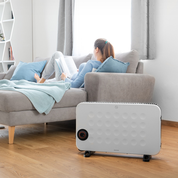 Convector heater Sencor SCF 2100WH 3 levels of heating 750/1250/2000W ...