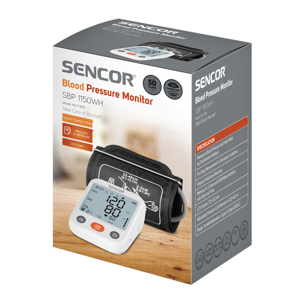 Πιεσόμετρο Sencor SBP 1150WH 