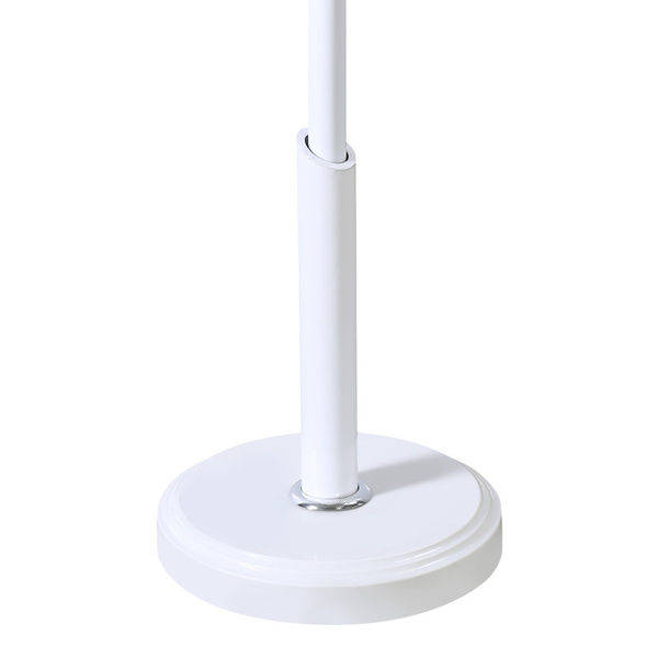 Καλόγερος Portu pakoworld μέταλλο Λευκό Φ30x170 εκ. 