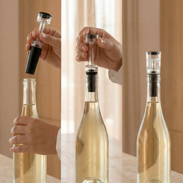 Αξεσουάρ σερβιρίσματος κρασιού Vino Chillour InnovaGoods σετ 7 τεμ. 