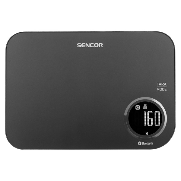 Ψηφιακή ζυγαριά κουζίνας 5kg μαύρη SKS 7078BK 