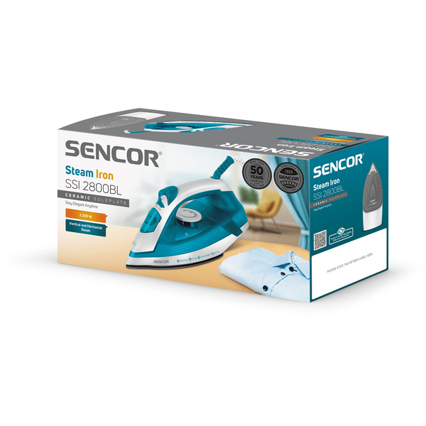 Hλεκτρικό ατμοσίδερο Sencor SSU 2800BL 2000W 