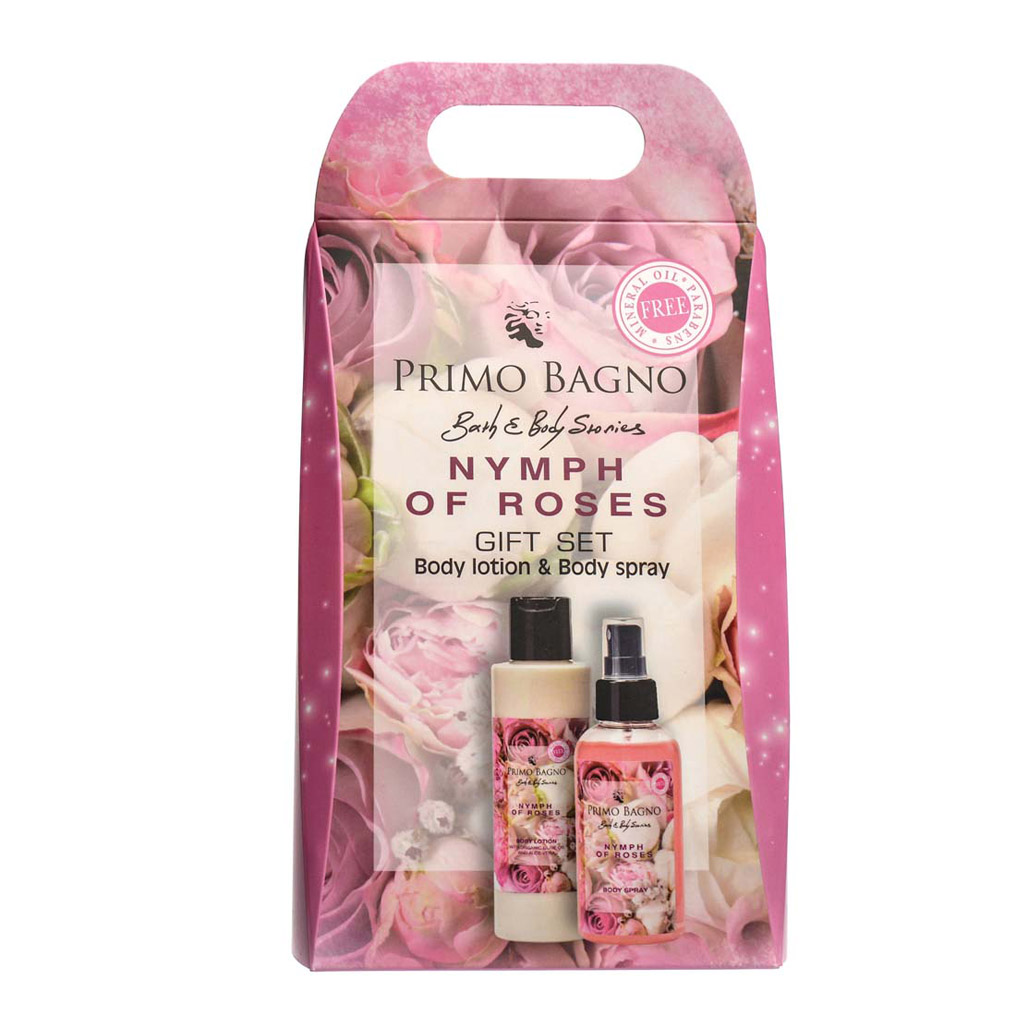 Nymph of Roses Body lotion 150ml & Body spray 140ml