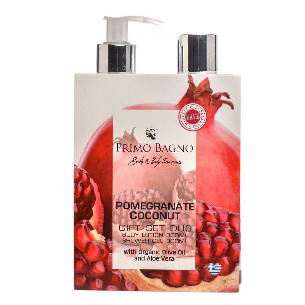 Pomegranate & Coconut Body lotion 300ml & Shower gel 300ml