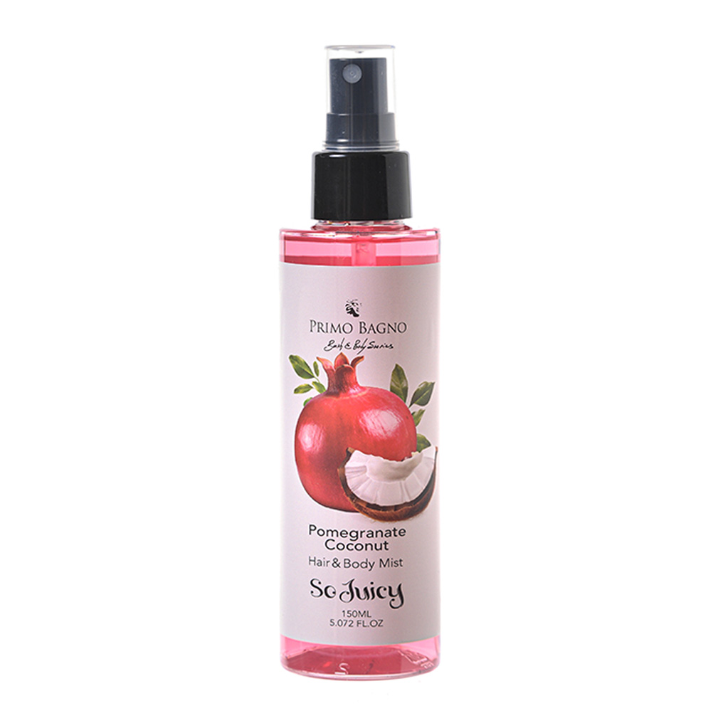 Hair & body mist pomegranate 150 ml Primo Bagno