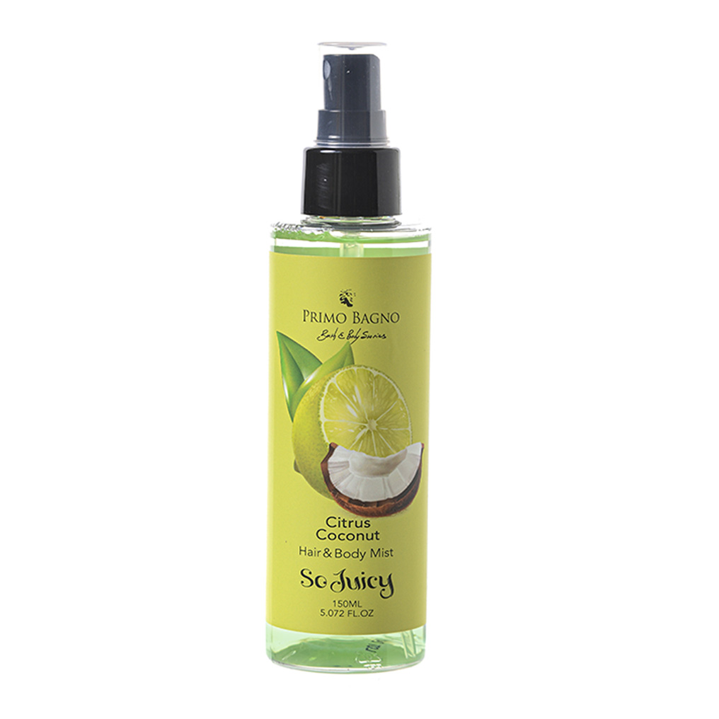 Hair & body mist citrus coconut 150 ml Primo Bagno