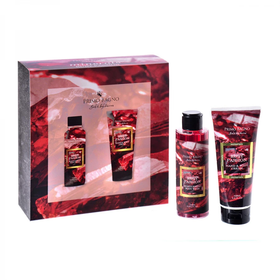 Beauty box Ruby Passion Βοdy lotion 100ml & Βody wash 150ml