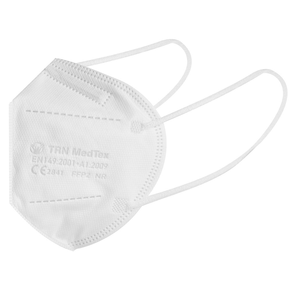 Προστατευτικό κάλυμμα προσώπου TRN FFP2 NR Λευκό 50 τεμ.