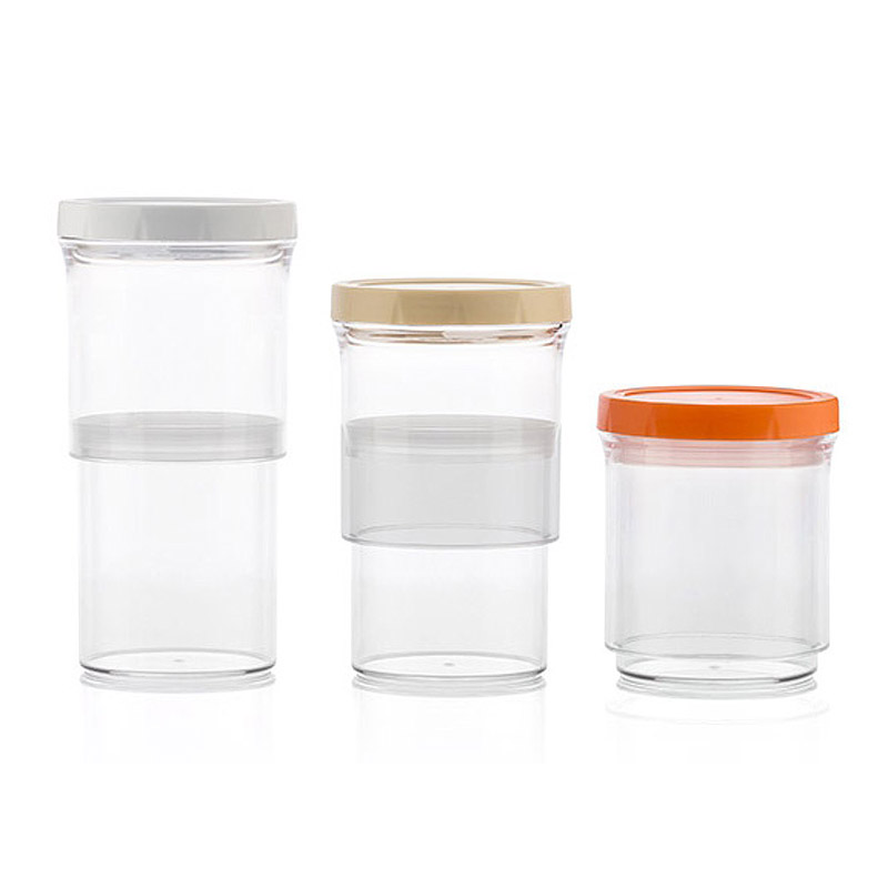 Size-adjustable containers (set of 3)