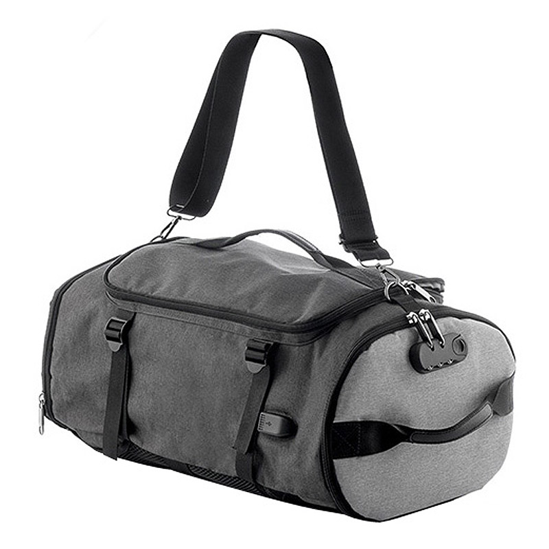 Padlocked anti-theft sports backpack