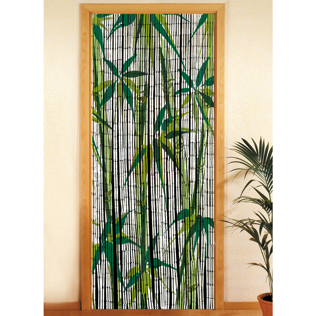 Bamboo curtain with bamboo 90x200 cm.