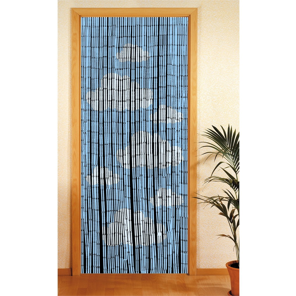 Bamboo curtain Clouds 90x200 cm