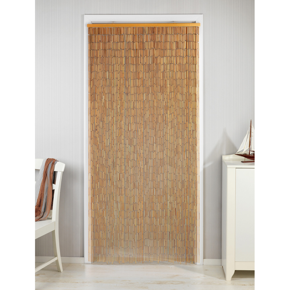 Bamboo curtain Nature 90x200 cm