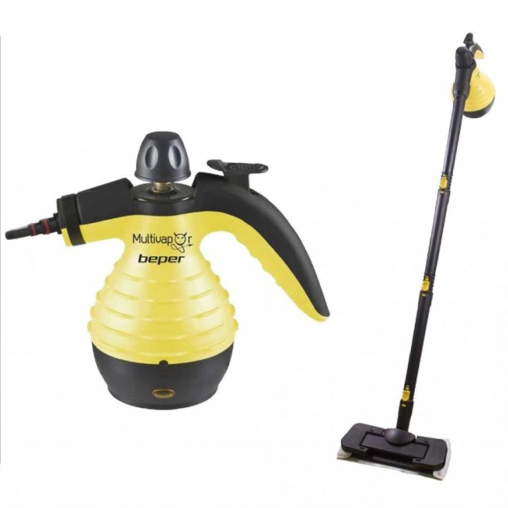 Beper Steam cleaner & disinfecting mop 10-in-1 1050W