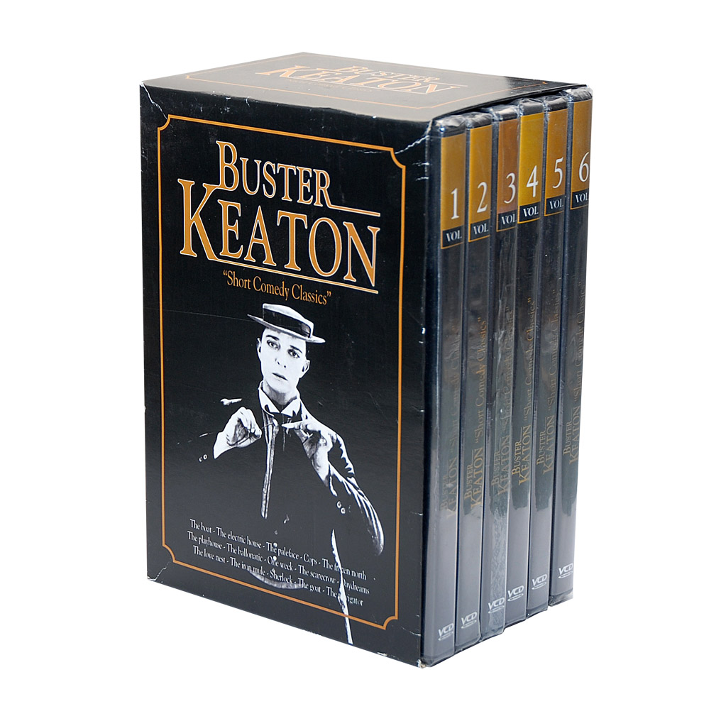 Buster Keaton σειρά 6 ταινιών VCD