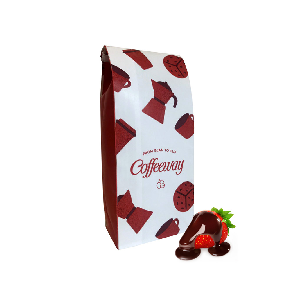 Drinking chocolate Coffeeway Strawberry 250 gr