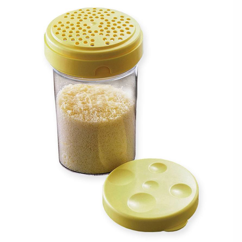 Grated cheese container