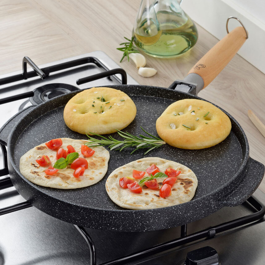 Non-stick baking surface 2-in-1 28 cm