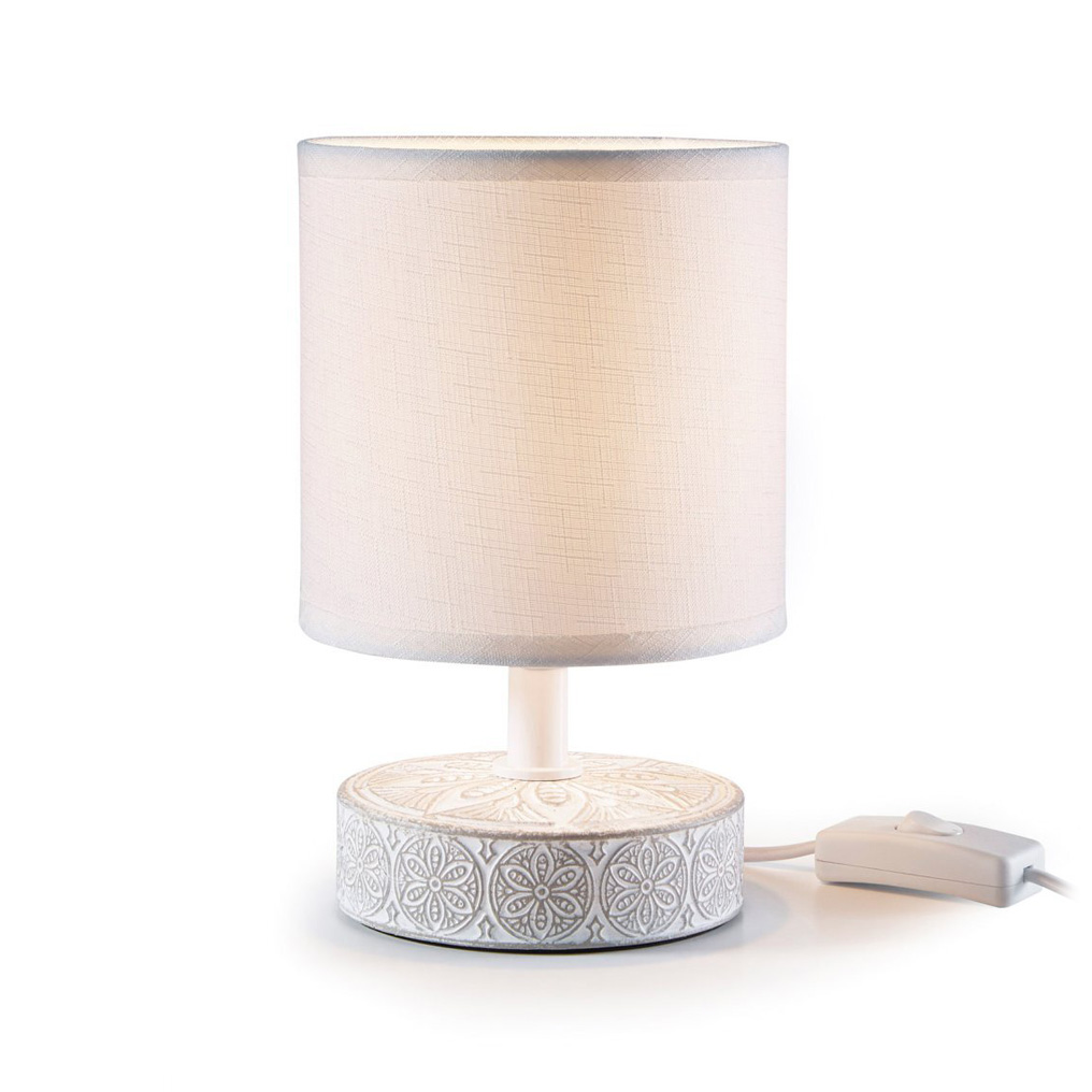 Table lamp with arabesques 13x20 cm
