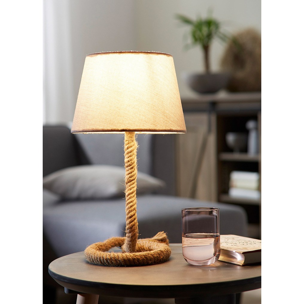 Table lamp with rope 40 cm