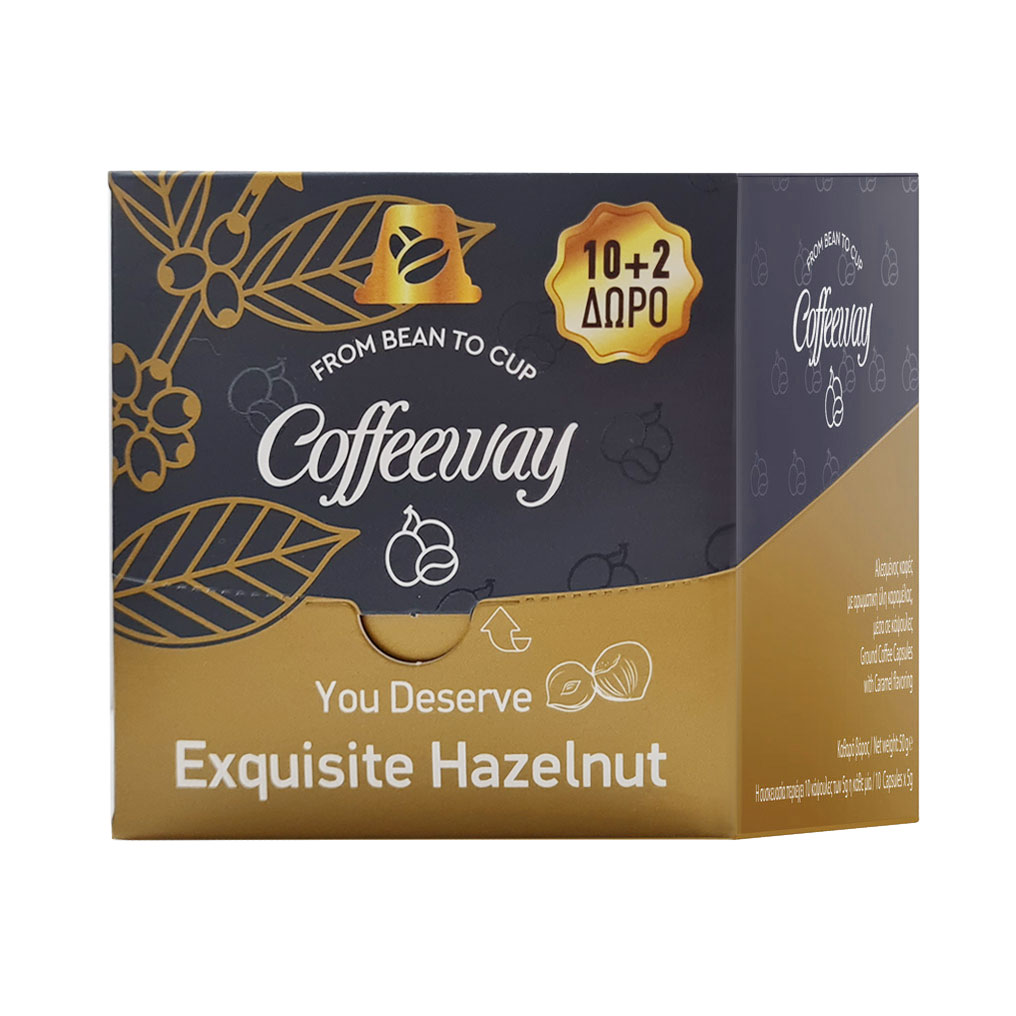 Espresso Coffeeway Hazelnut 10+2 capsules