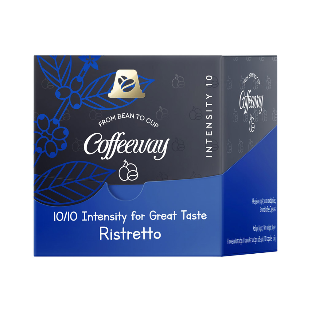 Εσπρέσο Coffeeway Ristretto 10 κάψουλες