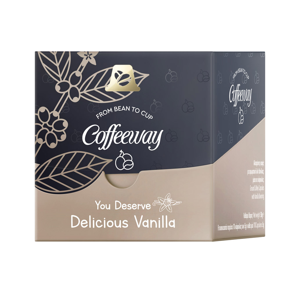 Εσπρέσο Coffeeway Vanilla 10+2 κάψουλες