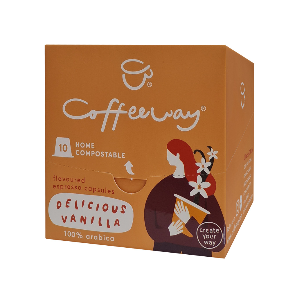 Espresso Coffeeway Vanilla 10 biodegradable capsules