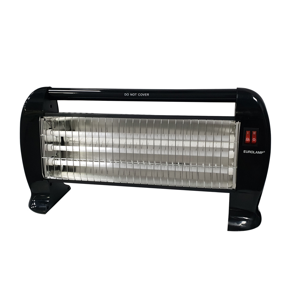 Quartz heater EUROLAMP Warmcloud black 1200W 147-29163