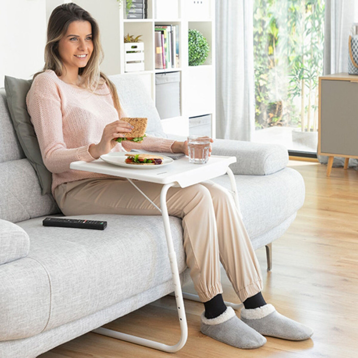 Multi-position folding side table Foldy 53x70x39 cm InnovaGoods