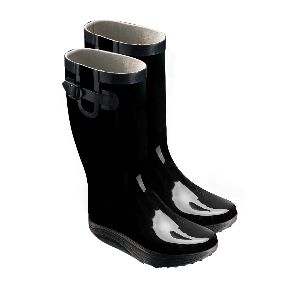 Walkmaxx rubber boots black