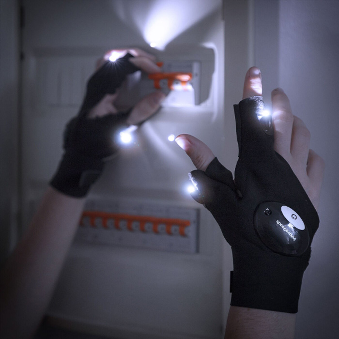 Γάντια με LED Gleds InnovaGoods σετ 2 τεμ. V0103613