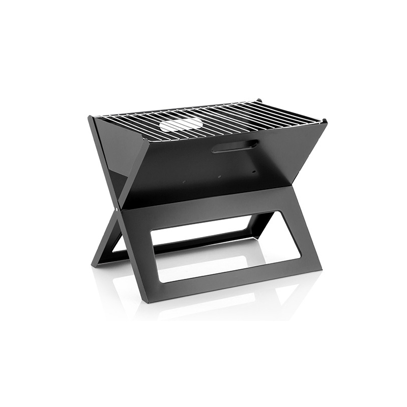 Foldable barbecue with 2 grills 45x30 cm