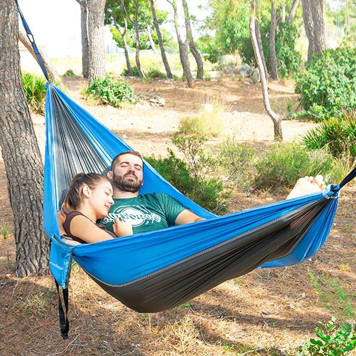 Swing & rest double hammock InnovaGoods 270x140 cm
