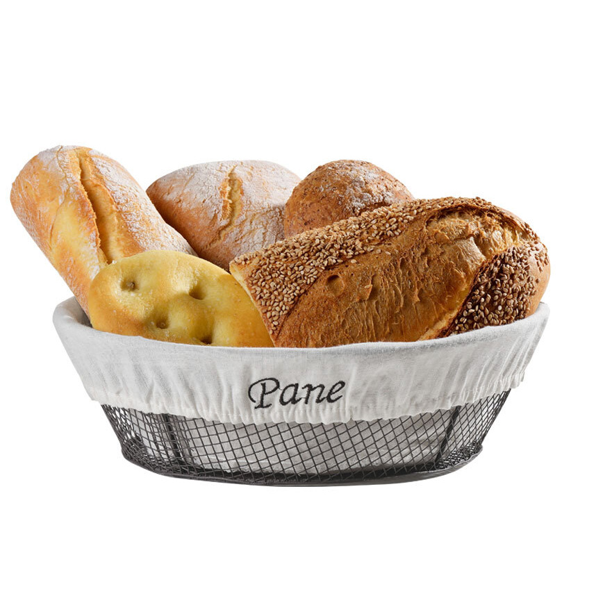 Metal basket for bread 24x7,5 cm