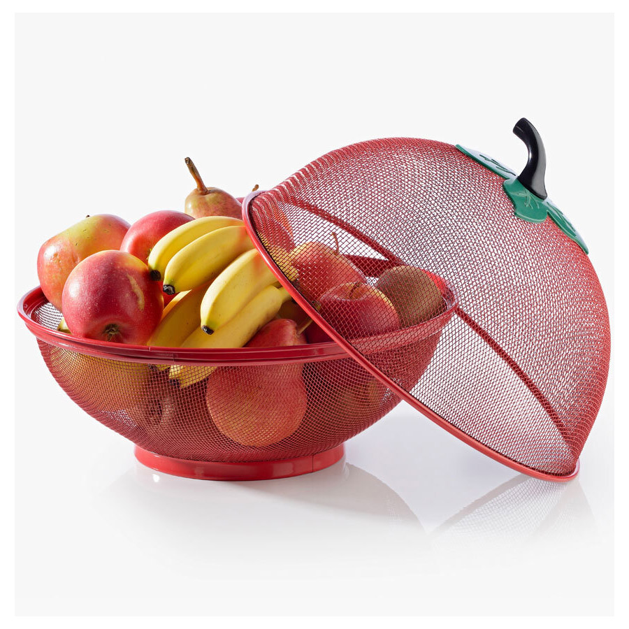 Metal fruit basket Apple 27x24,5 cm.