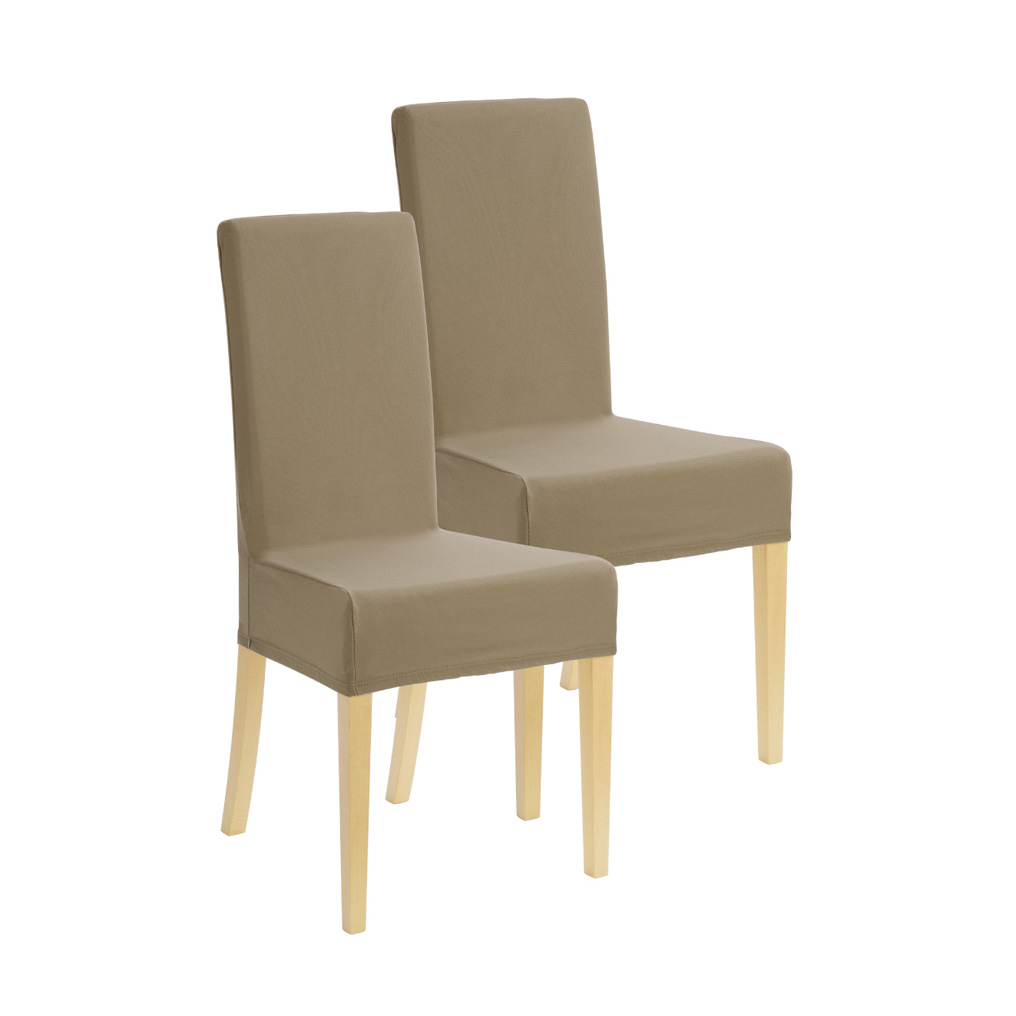Chair cover Madrid brown 2 pcs