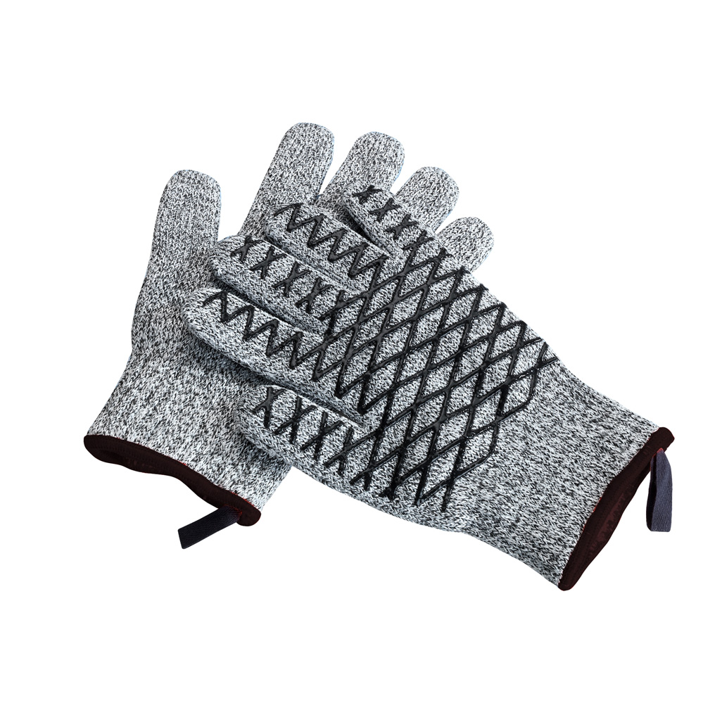 Heat & cut protection gloves men 1 pair