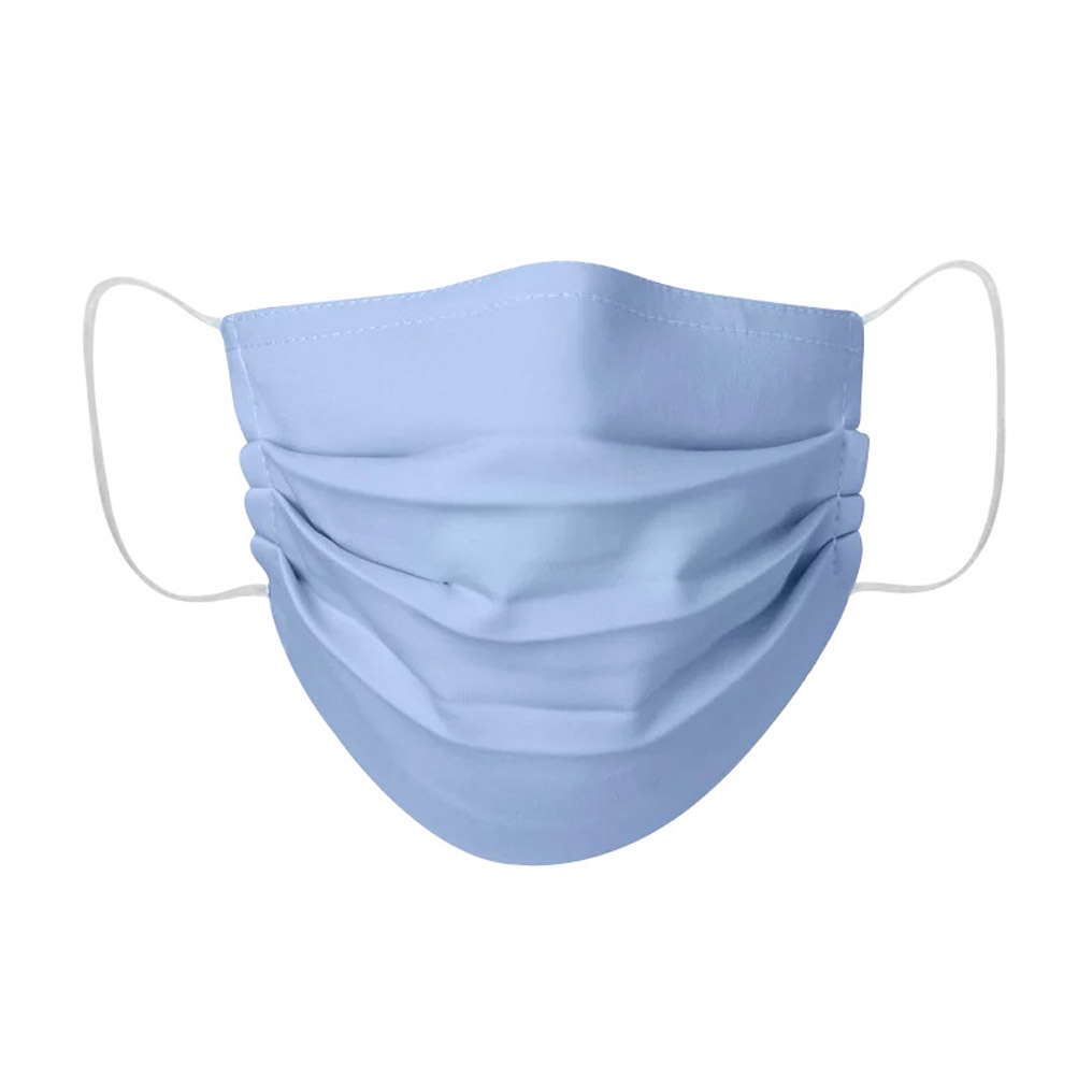 Protective face cover Light blue