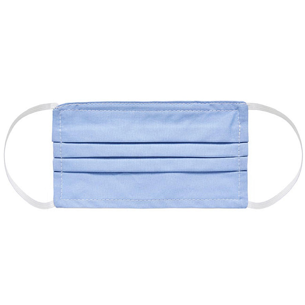 Protective face cover for children light blue