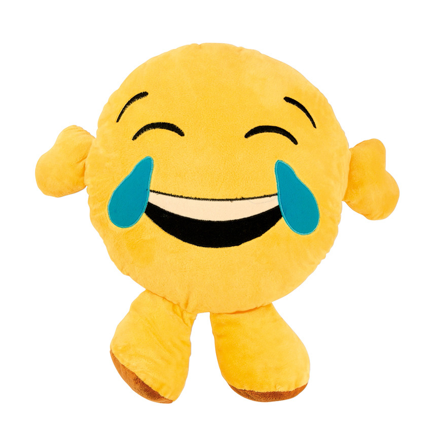 Pillow Emoji Laugh 44x9x36 cm