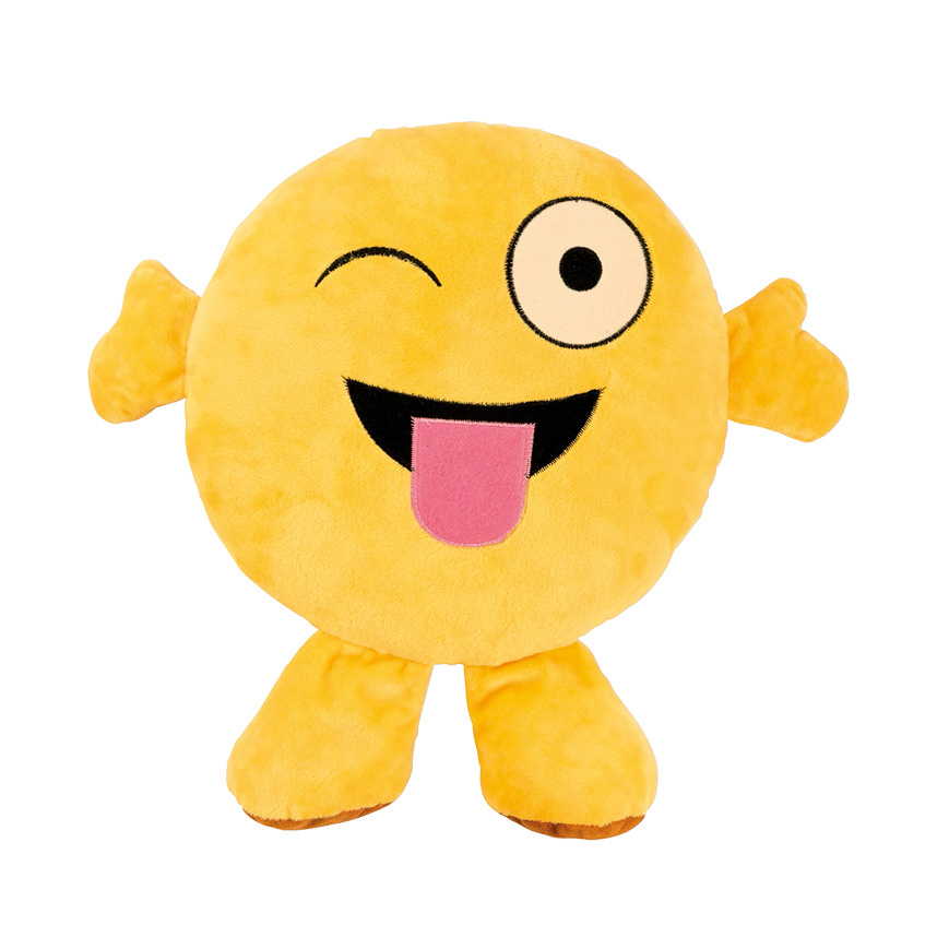 Μαξιλάρι Emoji Ματάκι 44x9x36 εκ.