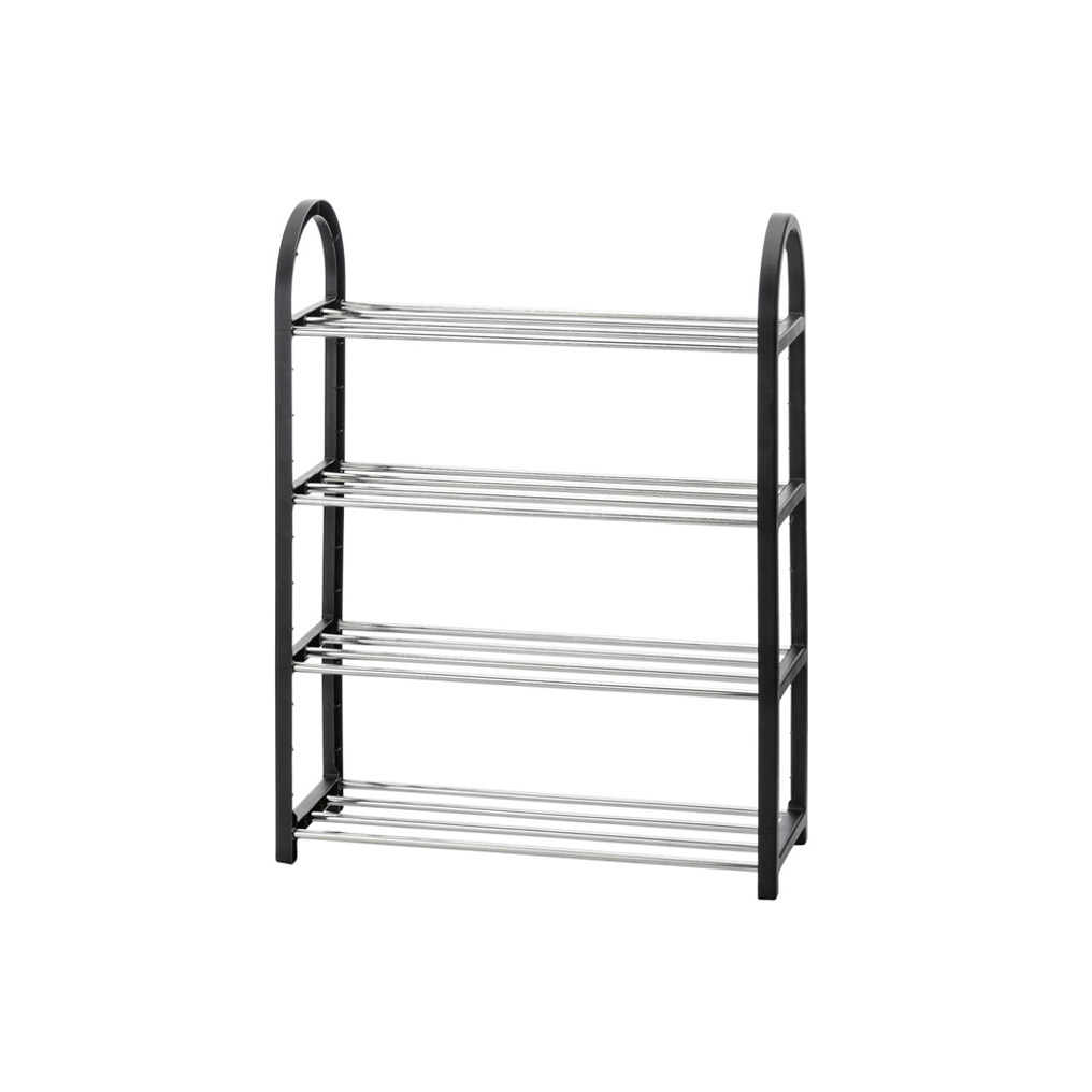 Shoe rack with 4 shelves 50x19x65 cm