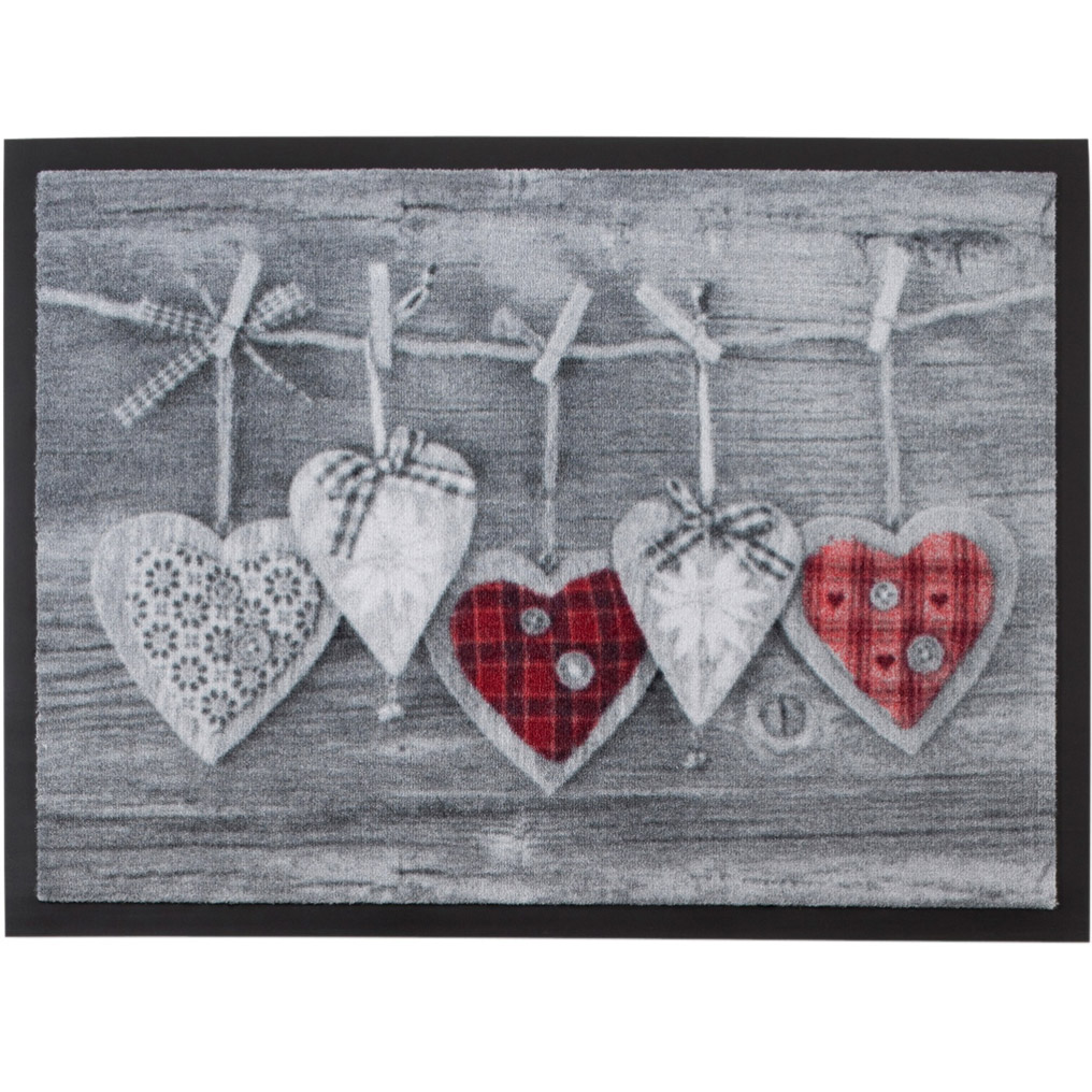 Πατάκι Καρδιές 38x59 εκ.