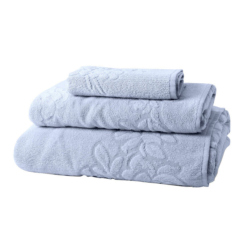 Towel Bouquet blue 380 gr/m2
