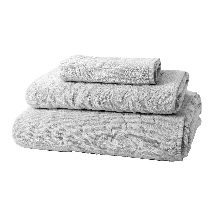 Towel Bouquet grey 380 gr/m2