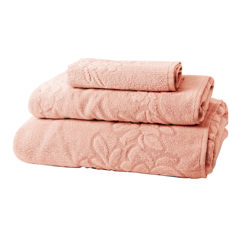 Towel Bouquet salmon 380 gr/m2