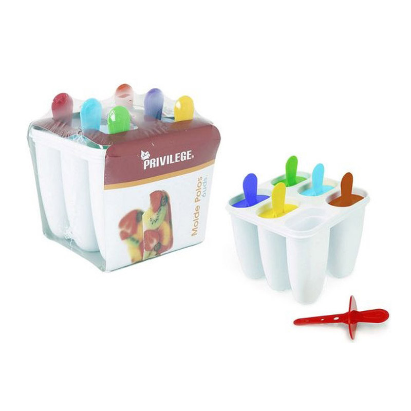 Ice cream mould with 6 sticks