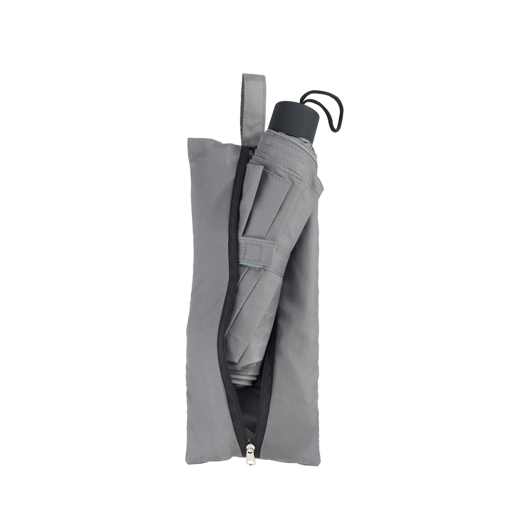 Pocket umbrella with integrated shopping bag 40x40 cm