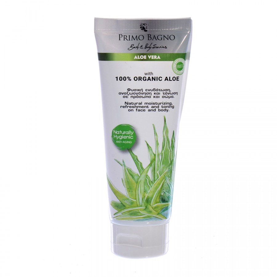 Primo Bagno organic aloe vera face & body gel 100ml